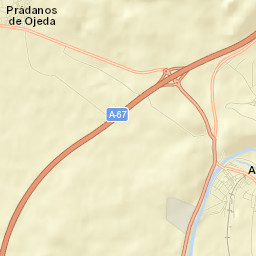 Prádanos de Ojeda Street Map
