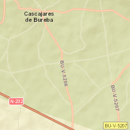 Cascajares de Bureba Street Map