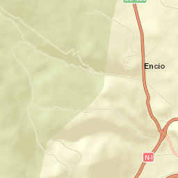 Encío Street Map