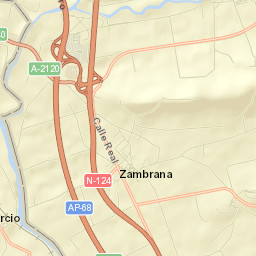 Zambrana Street Map