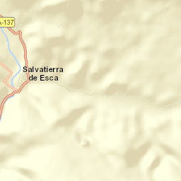 Salvatierra de Esca Street Map