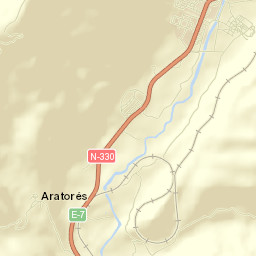 Villanúa Street Map