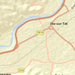 Ille-sur-Têt Street Map