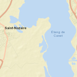 Saint-Nazaire Street Map