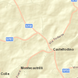 Casteltodino Street Map