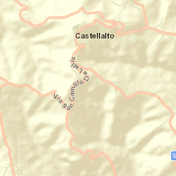 Castellalto Street Map