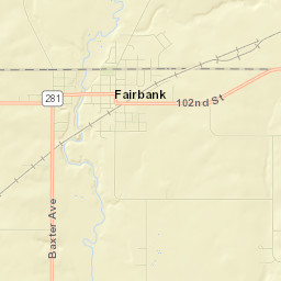 Fairbank Street Map