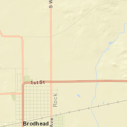 Brodhead Street Map