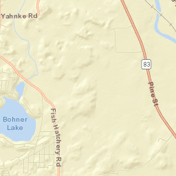 Bohners Lake Street Map