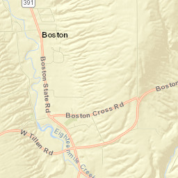 Boston Street Map