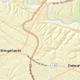 Delmar Street Map