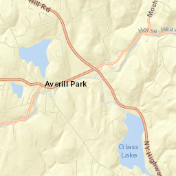 Averill Park Street Map