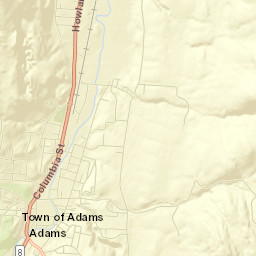 Adams Street Map