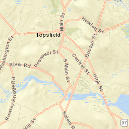 Topsfield Street Map