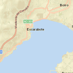 Boiro Street Map