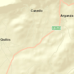 Arganza Street Map
