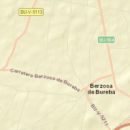 Berzosa de Bureba Street Map