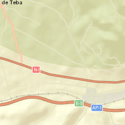 Villanueva de Teba Street Map