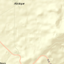 Abáigar Street Map
