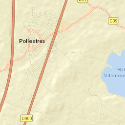 Pollestres Street Map