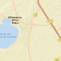 Villeneuve-de-la-Raho Street Map