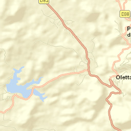 Oletta Street Map