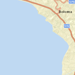 Bolsena Street Map