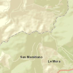 Ferentillo Street Map