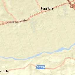 Pagliare Street Map