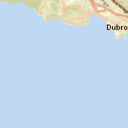 Grad Dubrovnik Street Map