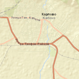 Karlovo Street Map