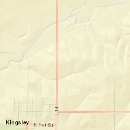 Kingsley Street Map