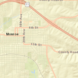 Monroe Street Map