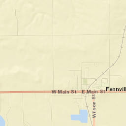 Fennville Street Map