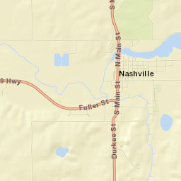 Nashville Street Map