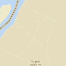 Walpole Island Street Map