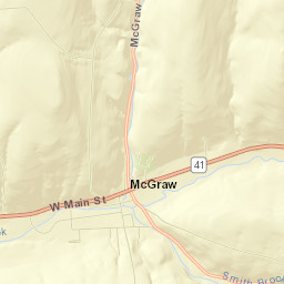 McGraw Street Map