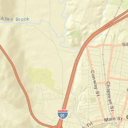 Greenfield Street Map
