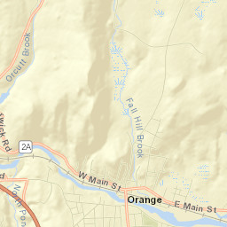 Orange Street Map