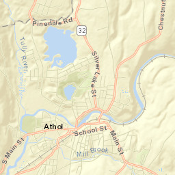 Athol Street Map