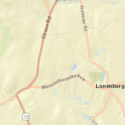 Lunenburg Street Map