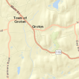 Groton Street Map