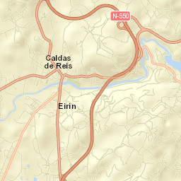 Caldas de Reis Street Map