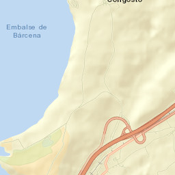 Congosto Street Map