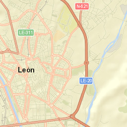León Street Map