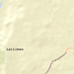 Valdefresno Street Map