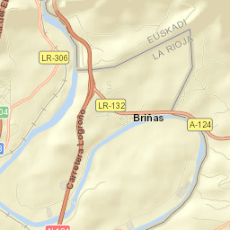 Briñas Street Map