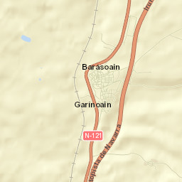Barásoain Street Map