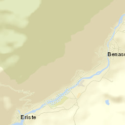 Benasque Street Map