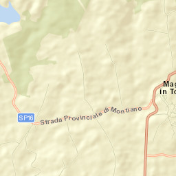 Magliano in Toscana Street Map